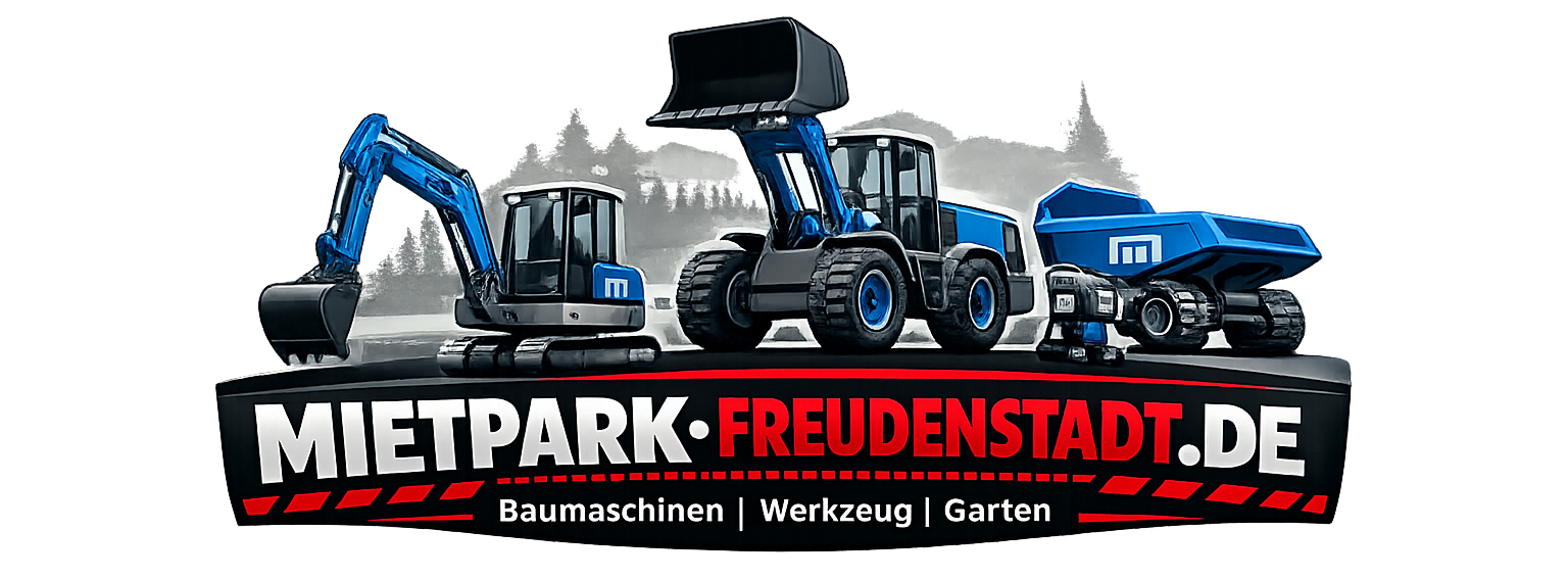 Das Bild zeigt unser Logo des Mietparks in Rot Blau freigestellt